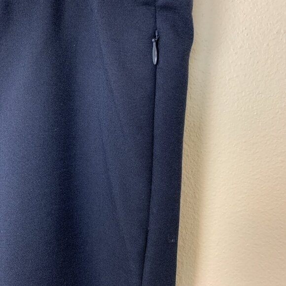 J Jill Womens 18P Pants Essential Cotton Stretch Ankle Navy Blue Pockets Stretch - Picture 5 of 15